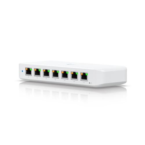 UBIQUITI SWITCH 8P POE L2 COMPATTO 7P GBE PO E+ 1P GBE-202W POE