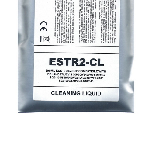 Cleaning Eco-Solvent Ink Bag Compa Roland TrueVIS SG2,VG2,VF2,SG3,VG3#500ML