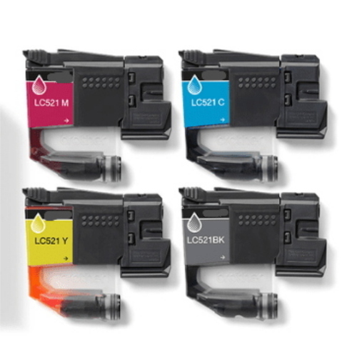 Black Cartridge DCP-J1260W/J1313DW/J1360DW/J1460DW-0.5K#LC521BK