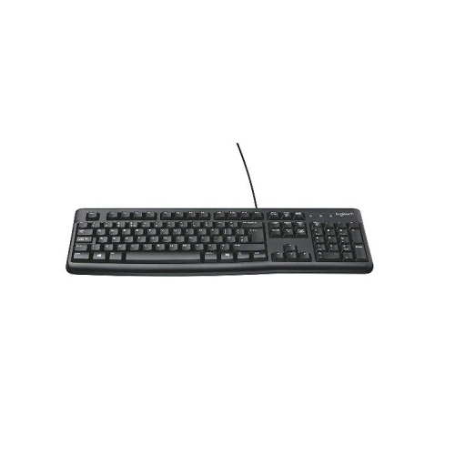 LOGITECH K120 TASTIERA USB LAYOUT INGLESE COLORE NERO