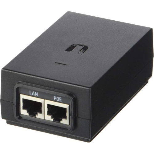 ADATTATORE POE UBIQUITI 48V 24W GBIT 2P LAN