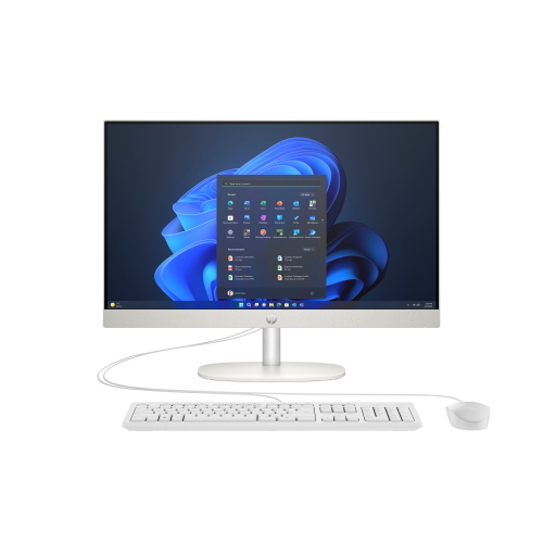 HP PROONE 240 G10 ALL IN ONE 23.8" INTEL CORE i3-N300 RAM 8GB-SSD 512GB NVMe-INTEL UHD GRAPHICS-ALTOPARLANTI WEB CAM 5MPx-WI-FI 6 + GIGABIT LAN-TASTIERA MOUSE-WIN 11 HOME BIANCO (D5BD4AT#ABZ)