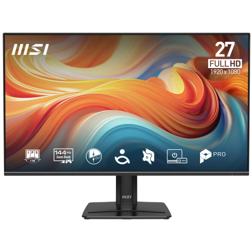 MSI MICROSTAR MON 27IPS FHD BK MM H/DP/VGA 144HZ MSI PRO MP271 E14