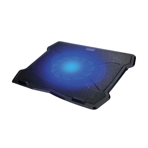 MEDIACOM MD-B100 STAND COOLING PAD PER NOTEBOOK FINO A 15.6" 1 VENTOLA PORTA USB REGOLABILE BLACK