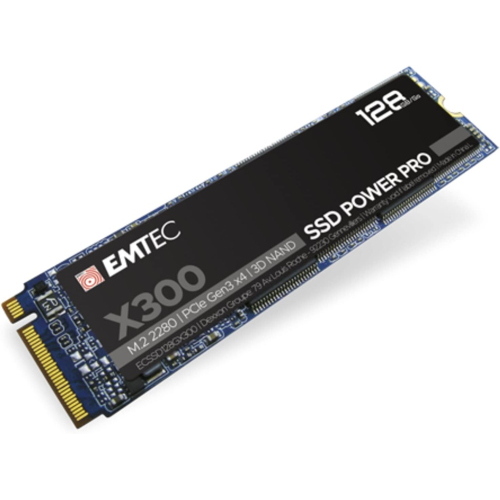 SSD M.2 128GB 2280 NVME X300 EMTEC BULK NO SCATOLA