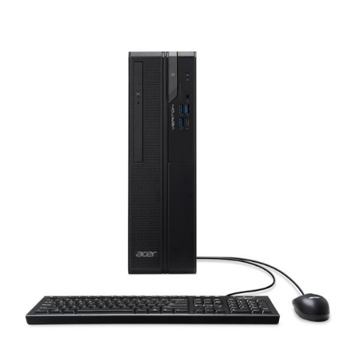 ACER VERITON VX2735G SFF INTEL CORE 5 225 RAM 16GB-SSD 512GB NVMe-DVD-INTEL GRAPHICS-GIGABIT LAN-TASTIERA MOUSE-WIN 11 PROF NERO (DT.R6WET.0099