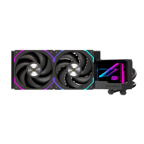 EINAREX DISSIPATORE LIQUIDO EIN VERTEX 240 SKT LGA 1700/1851/AM5/AM4 BLACK