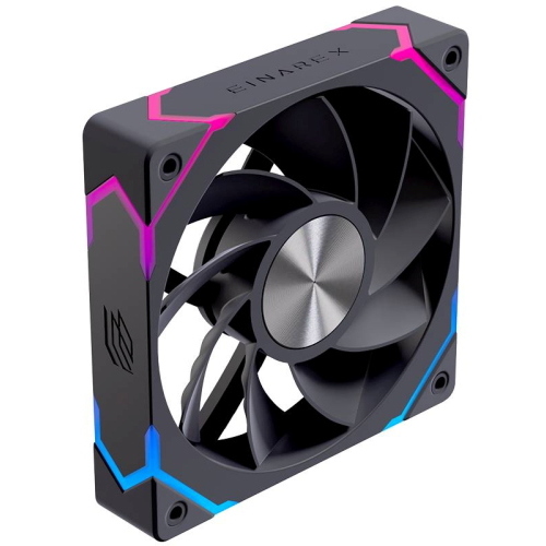 EINAREX VENTOLA PER CASE CASE 120MM RGB BK RAFFREDDAMENTO LATERALE O INFERIORE