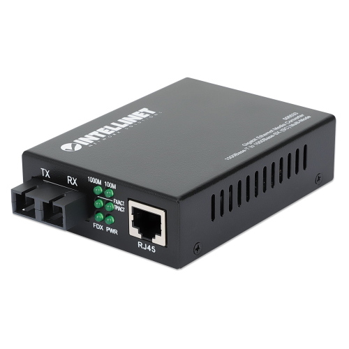 Convertitore RJ45 - Fibra SC GigaBit