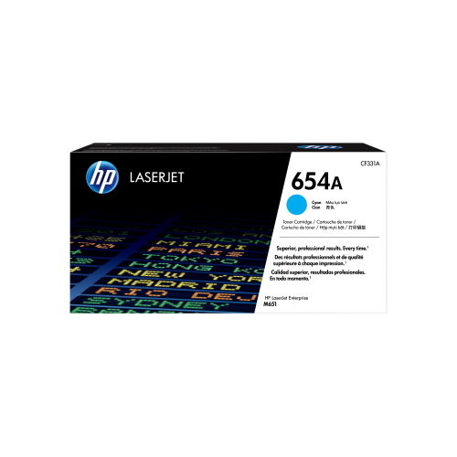 654A CYAN ORIGINAL TONER (CF331A)