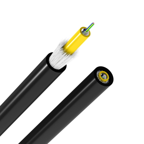 Cavo Loose Antiroditore da Esterno 4 fibre 50/125 OM2 Nero