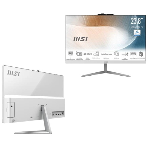 MSI MICROSTAR AIO 23,8CORE 5 16GB 512GB W11P BK C5-120U IPS NO TCH NO ODD BLACK