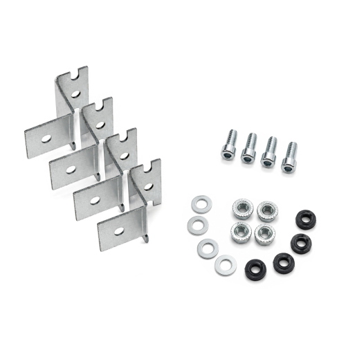 Staffe di Fissaggio a Muro per Rack IP66 a Palo