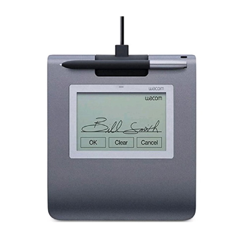 WACOM STU-430 DISPLAY LCD PER ACQUISIZIONE FIRMA DIGITALE 4.5" MONOCROMATICO USB 2.450 LPI GRIGIO