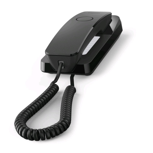 GIGASET DESK 200 TELEFONO A FILO STANDARD SEGNALAZIONE DI CHIAMATA A LED 10 NUMERI PER LA SELEZIONE RAPIDA 3 MELODIE E 3 LIVELLI DI VOLUME POSSIBILITA' DI DISABILITARE LA SUONERIA RIPETIZIONE DELL'ULTIMO NUMERO SELEZIONATO TASTO MUTE BLACK