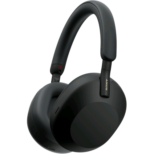 SONY WH-1000XM5SA CUFFIE PREMIUM MOBIDE NOISE CANCELLING WIRELESS, BLUETOOTH, CHIAMATE NITIDE, AUDIO HI-RES, FINO A 30 ORE DI AUTONOMIA, COMPATIBILI CON IOS E ANDROID ALEXA GOOGLE SIRI NERO