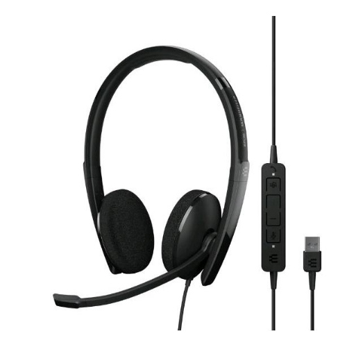 EPOS SENNHEISER ADAPT 160T USB II CUFFIA STEREO PADIGLIONE CON MICROFONO USB TIPO A BLACK