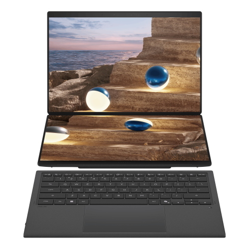 ASUS ZENBOOK DUO UX8407AA-SN101W Copilot+ PC 14" OLED 3K TOUCH SCREEN INTEL CORE ULTRA 9 386H RAM 32GB-SSD 1TB NVMe-INTEL GRAPHICS-WI-FI 7-WIN 11 HOME GRIGIO (90NB16V1-M00LJ0)