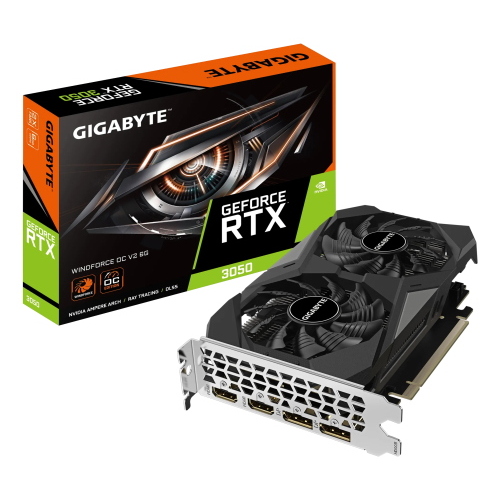 GigaByte GeForce RTX 3050 WINDFORCE OC V2 6G