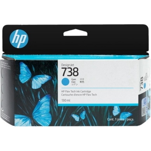 HP INC INK HP 738 498N5A CIANO DESIGNJET T 950 130ML