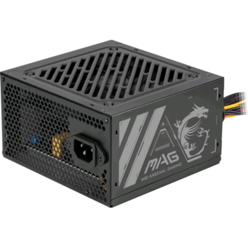 MSI MAG A500N-H ALIMENTATORE 500WATT FAN 120mm ACTIVE PFC ATX 24-pin NERO