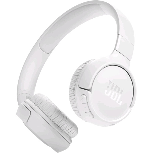 JBL TUNE 520BT CUFFIE ON-EAR CON MICOROFONO BLUETOOTH 5.3 PURE BASS DURATA FINO A 57 ORE BIANCO