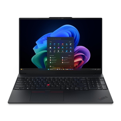 LENOVO THINKPAD E16 GEN 4 COPILOT+ PC 16" WQXGA INTEL CORE ULTRA 7 355 RAM 32GB-SSD 1TB NVMe-INTEL GRAPHICS-WI-FI 7 + GIGABIT LAN-WIN 11 PROF NERO (21YC006NIX)