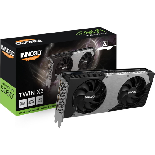 INNO3D NVIDIA GEFORCE RTX 5060 Ti TWIN X2 16GB DDR7 DLSS 4 DUAL FAN