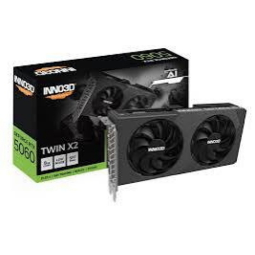 INNO3D NVIDIA GEFORCE RTX 5060 TWIN X2 V2 8GB GDDR7 DLSS 4 DUAL FAN