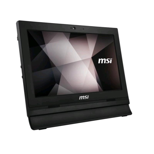 MSI PRO 16T 10M-267XIT ALL IN ONE 15,6" TOUCH SCREEN INTEL CELERON 5205U RAM 4GB SSD 256GB NVMe-INTEL UHD GRAPHICS-WI-FI + LAN-FREE DOS NERO