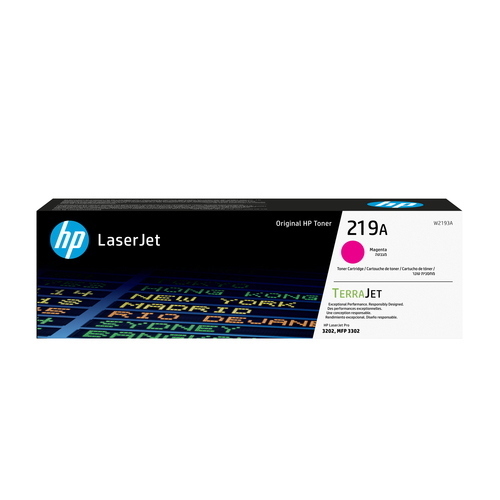 HP TONER ORIGINALE LASERJET 219A MAGENTA