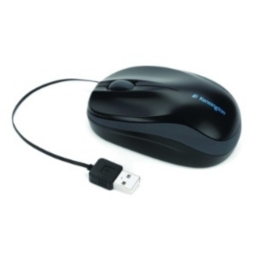 KENSINGTON CI25M MINI MOUSE OTTICO USB CON CAVO RIAVVOLGIBILE