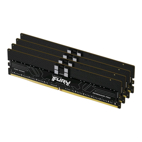 KINGSTON FURY RENEGADE PRO 128GB KIT 4 x 32GB DDR5 5600MHz EXPO XMP 3.0 CL28 ECC DIMM NERO