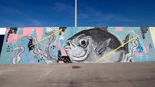 Street Art nel porto di Civitanova Marche